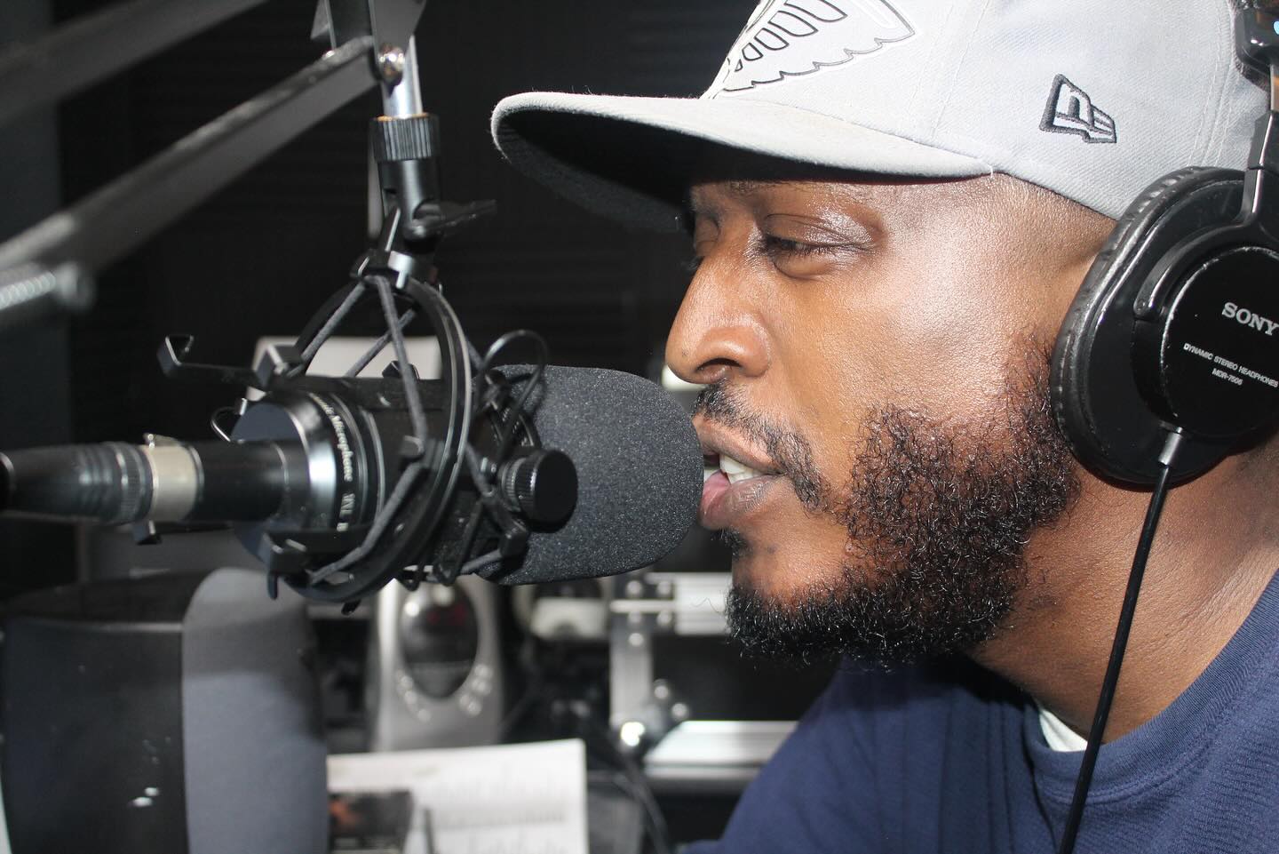 Mic check, one-two, one-two! Still bringing you the beats and the news from behind the mic.